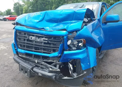 2022 GMC Canyon 2Wd Short Box Elevation из США, поврежденный, VIN 1GTG5CEN2N1164681